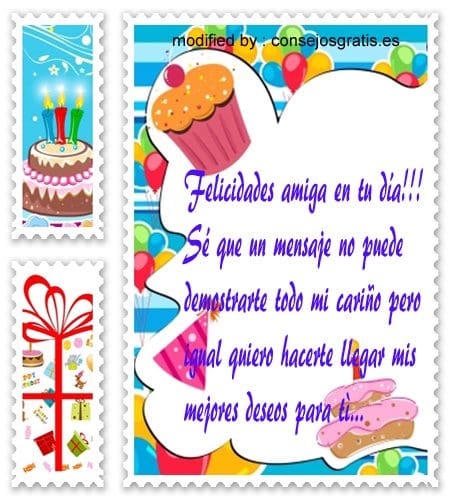 » Mensajes De Cumpleaños Para Una Amiga Especial | Frases De Cumpleaños