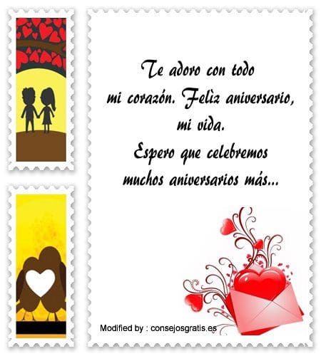 Originales saludos para aniversario de novios | Frases de ...