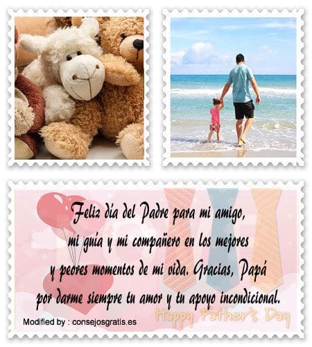 Saludos Por El Dia Del Padre Buscar Dedicatorias Por El Dia Del Padre