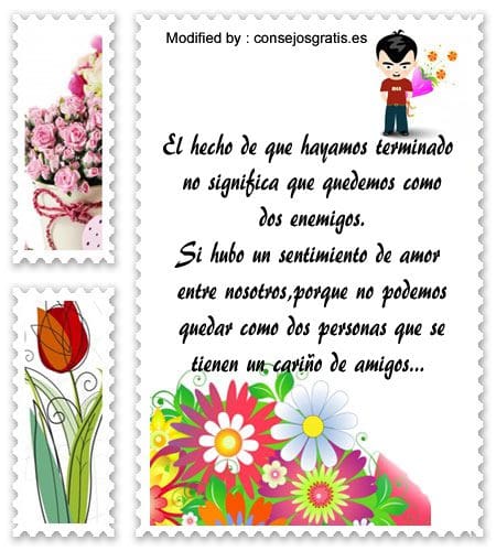 Mensajes Y Carta Para Un Ex Despues De Que La Relacion 