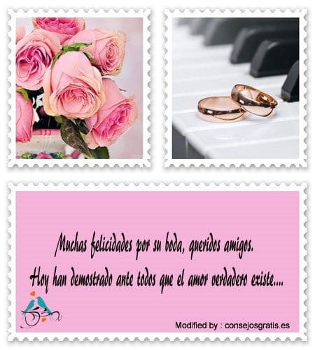 Total 48+ imagen frases para felicitar a los novios que se casan ...